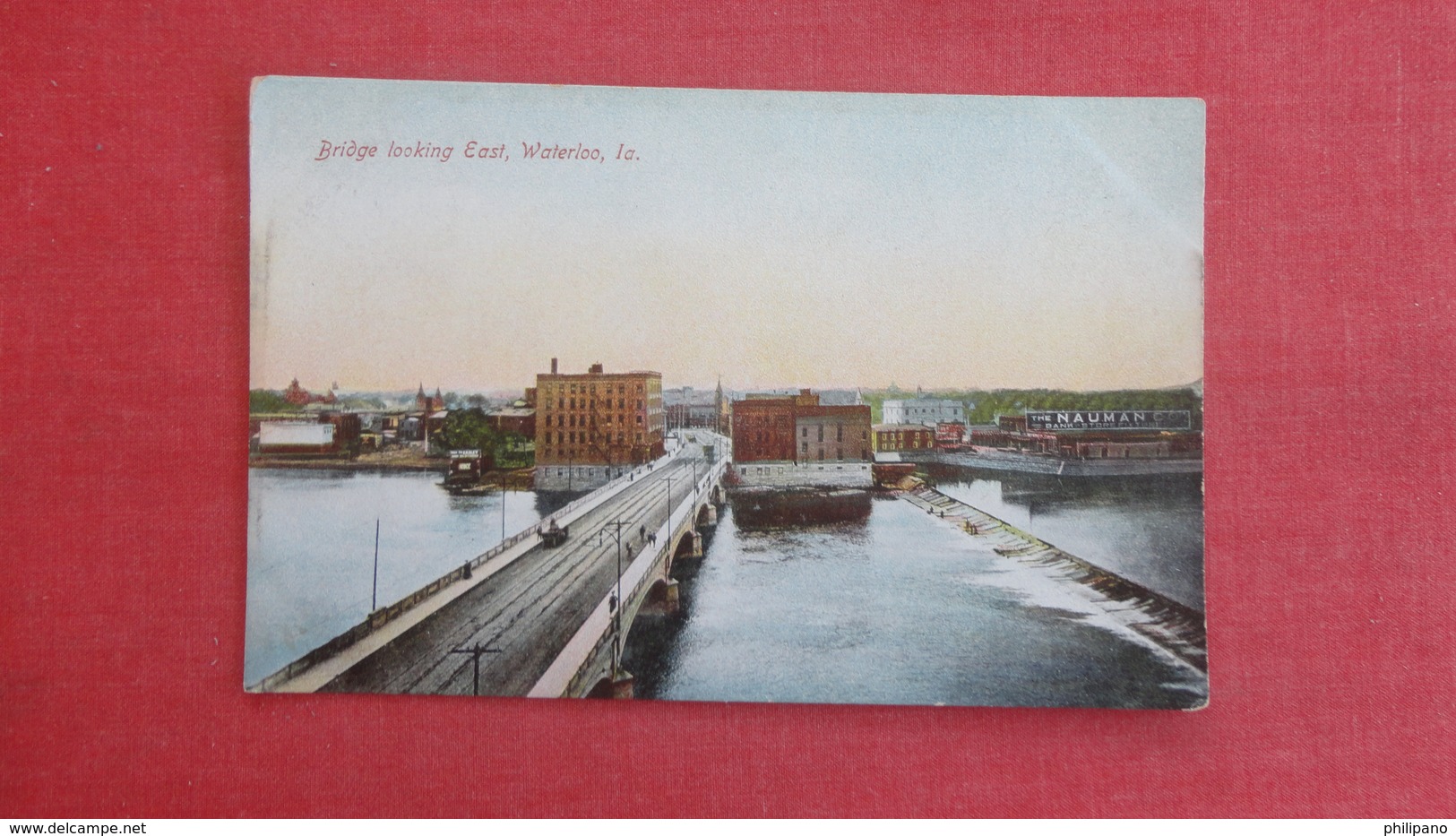 - Bridge Looking East Iowa > Waterloo Ref 2631 - Waterloo