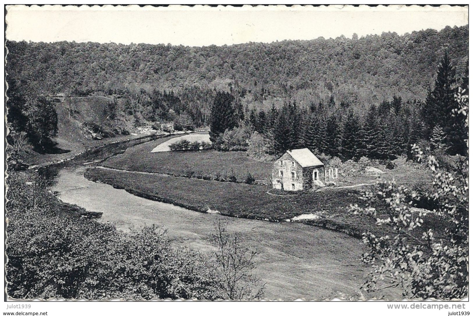 CHINY ..-- Le Vieux MOULIN . Vers WASMES ( Melle HUART ) . Voir Verso . - Chiny