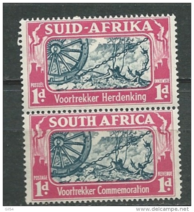 Afrique Du Sud  - Yvert N°100 ET 102 PAIRE  **  -  Ad28803 - Unused Stamps