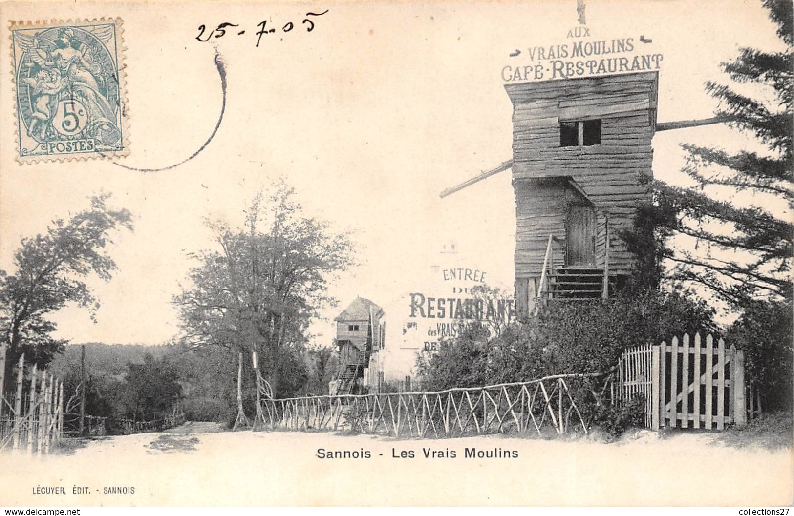 95-SANNOIS- LES VRAIS MOULINS - Sannois