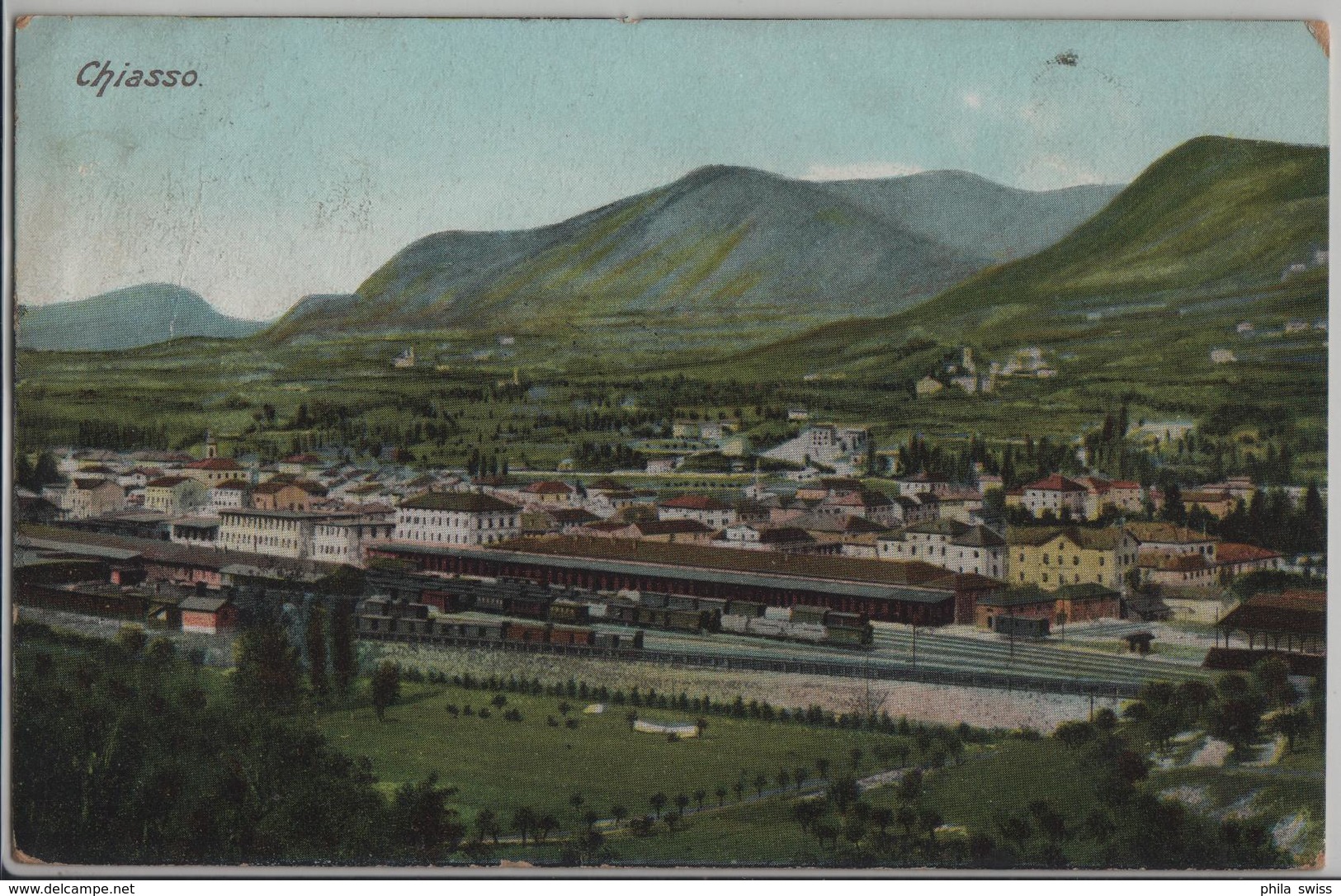 Chiasso - Vue Generale - Stazione Gare Bahnhof - Photo: Carl Künzli No. 4910 - Sonstige & Ohne Zuordnung