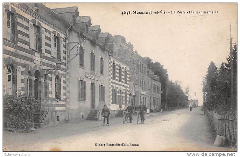 Messac-Guipry     35      Poste Et Gendarmerie               (voir Scan) - Other & Unclassified