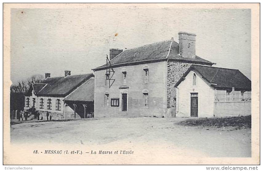 Messac-Guipry     35        Mairie Et école           (voir Scan) - Autres & Non Classés