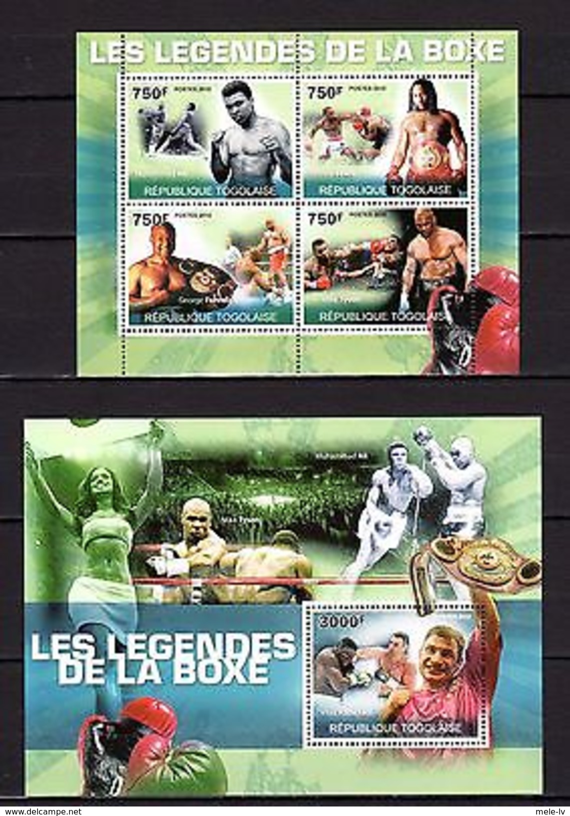 Togo 2010 Boxing MNH -(V-18) - Autres & Non Classés