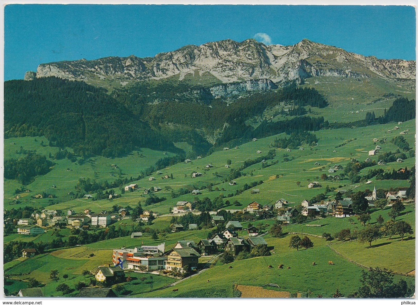 1980 - Amden Mit Mattstock - Kurhaus Bergruh - Amden