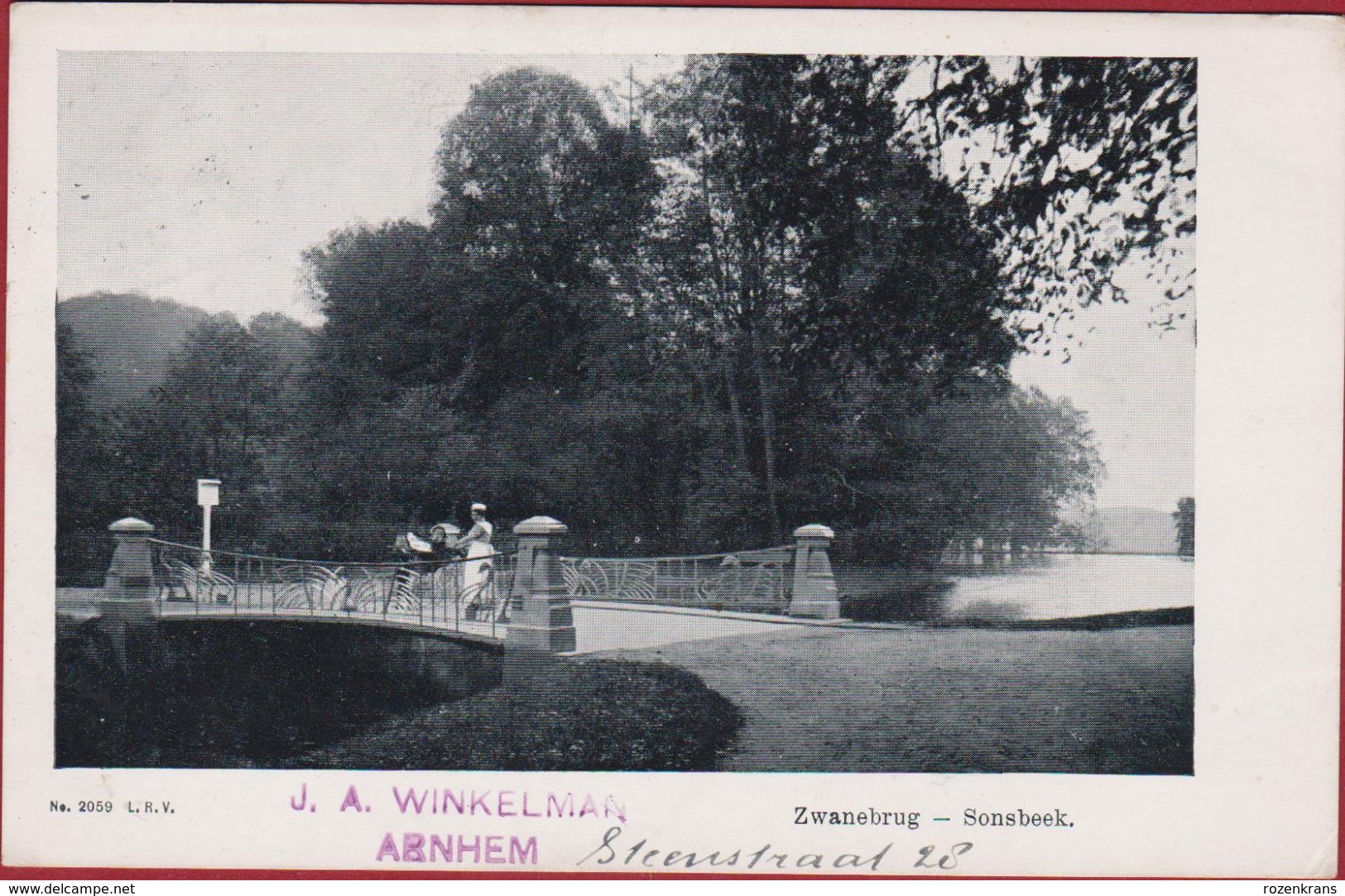 Zwanebrug Sonsbeek Park Gelderland Arnhem (in Zeer Goede Staat) - Arnhem