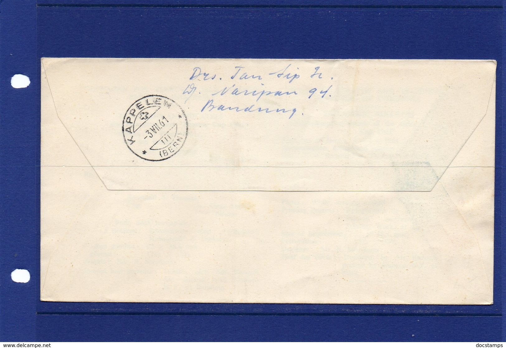 INDONESIA-Bandung 1-6-1961 Thomascup World Champioship Set On Commemorative Cover With Special Postmark - Badminton