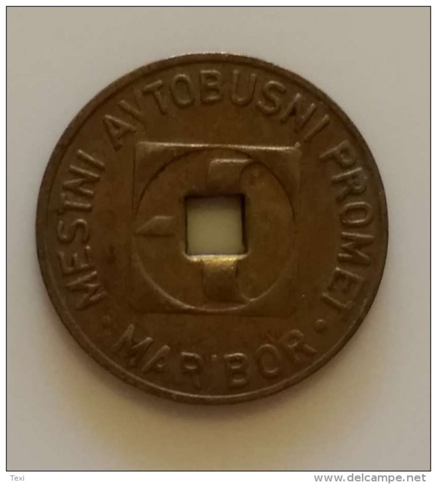 Slovenia Transport Token-MESTNI AVTOBUSNI PROMET MARIBOR - Autres & Non Classés