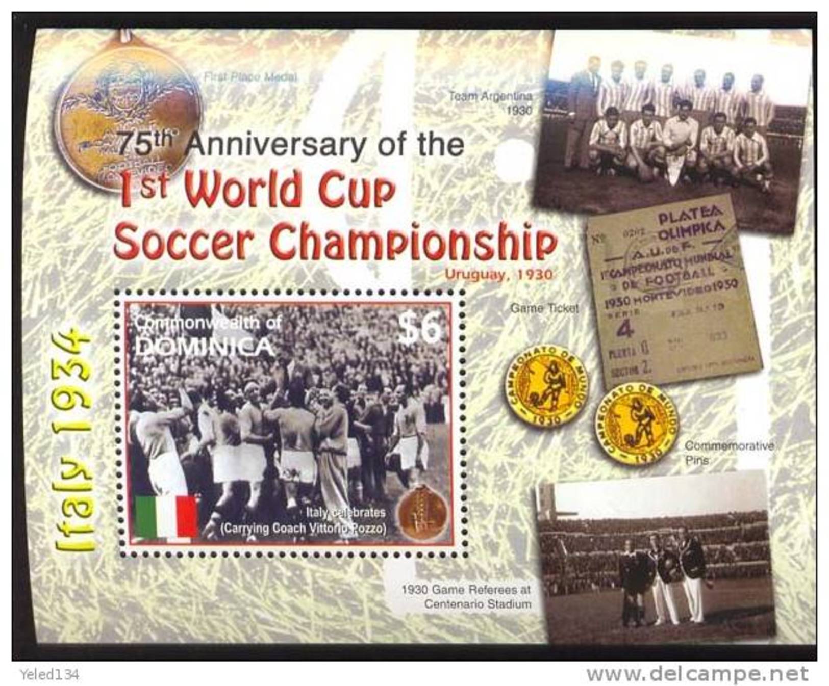 DOMINICA   2553  MNH FOOTBALL-SOCCER 2006  FIFA - Sonstige & Ohne Zuordnung