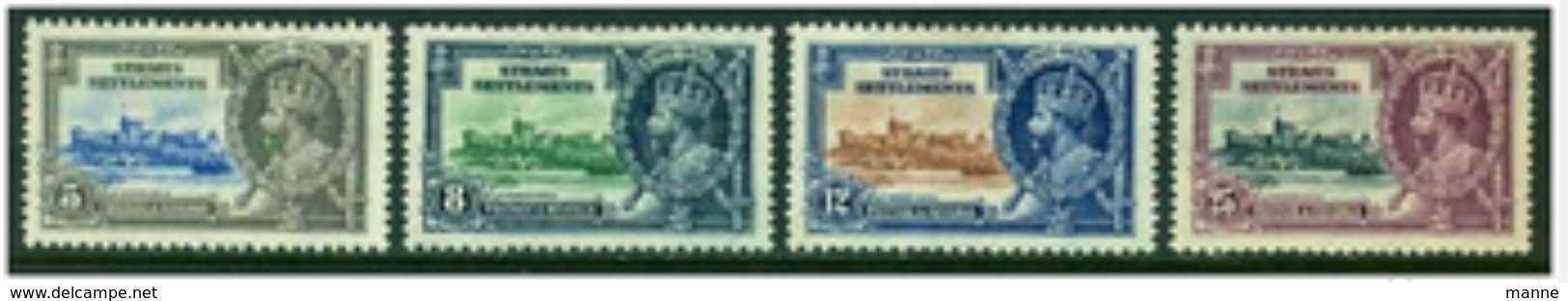 -Straits Settlement-1935-"Silver Jubilee" (*) - Other & Unclassified