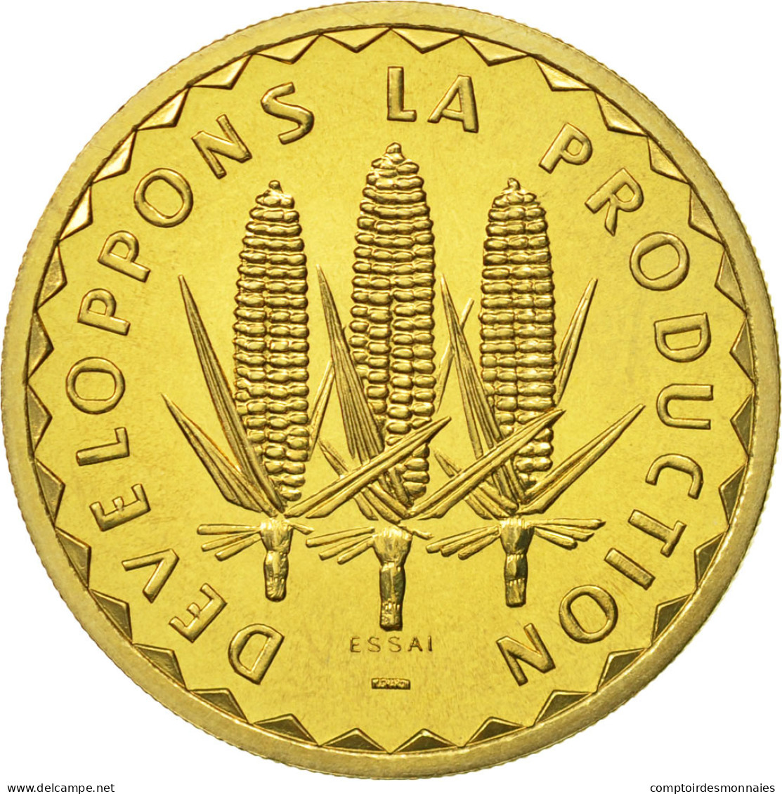 Monnaie, Mali, 100 Francs, 1975, FDC, Nickel-brass, KM:E2 - Mali (1962-1984)