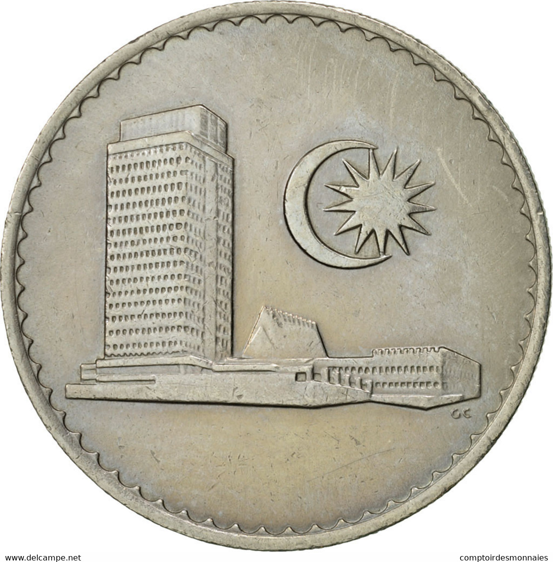 Monnaie, Malaysie, 20 Sen, 1967, Franklin Mint, TTB, Copper-nickel, KM:4 - Malaysia