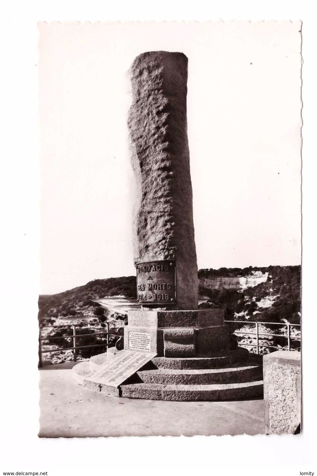 Corse Bonifacio Monument Aux Morts CPSM PF Carte Non Voyagée Edit Tomasi N°3981 - Autres & Non Classés