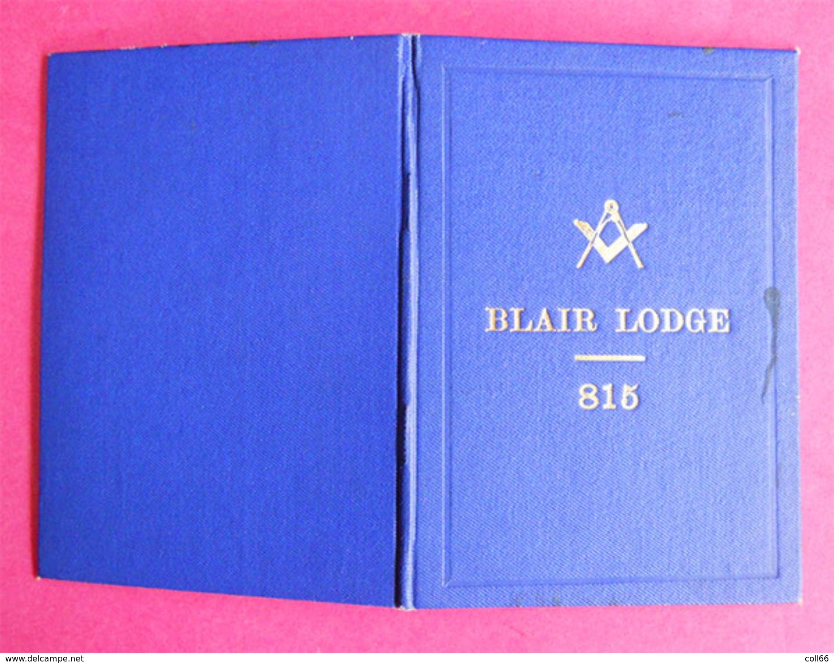 Livret Blair Lodge N° 815 By-Laws Held Denmark Hotel Manchester Loge 1946 16 Pages Franc-maçonnerie Freemason 11.3x8cm - Esotérisme