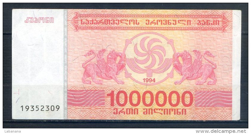 506-Géorgie Billet De 1 000 000 Laris 1994 - 193 - Géorgie