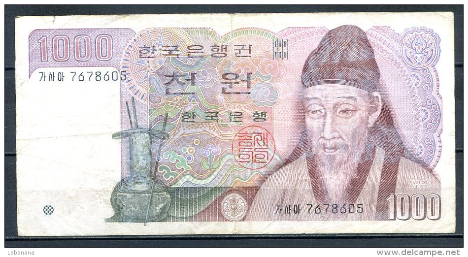 462-Corée Du Sud Billet De 1000 Won 1975 - 767 - Korea, South