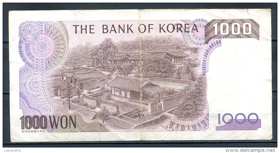 462-Corée Du Sud Billet De 1000 Won 1975 - 767 - Korea, South