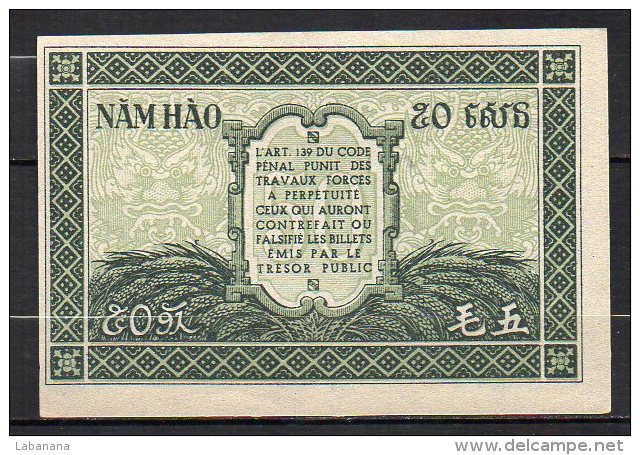 518-Indochine Billet De 50c 1942 LL245.862 - Indochina