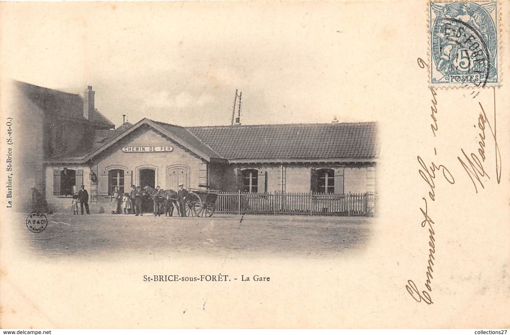 95-SAINT-BRICE-  LA GARE - Saint-Brice-sous-Forêt