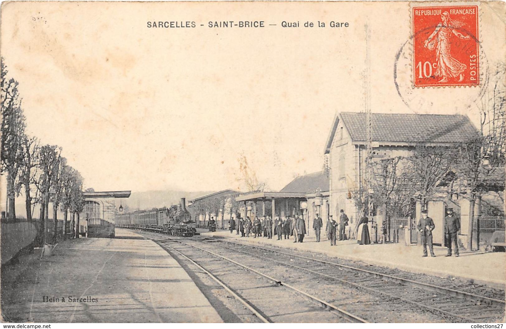 95-SAINT-BRICE- SARCELLES- QUAI DE LA GARE - Saint-Brice-sous-Forêt