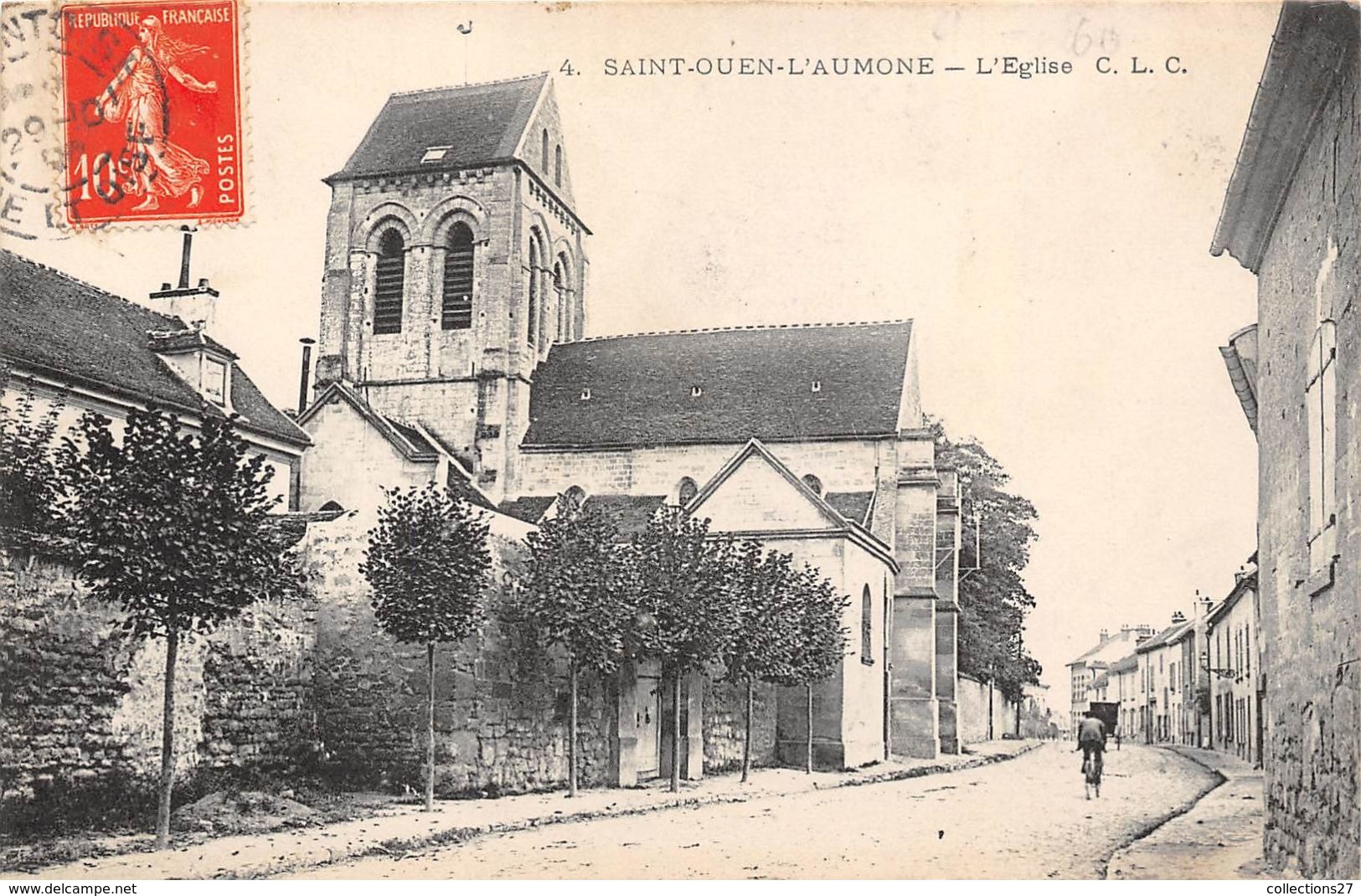 95-SAINT-QUEN-L'AUMONE- L'EGLISE - Saint-Ouen-l'Aumône