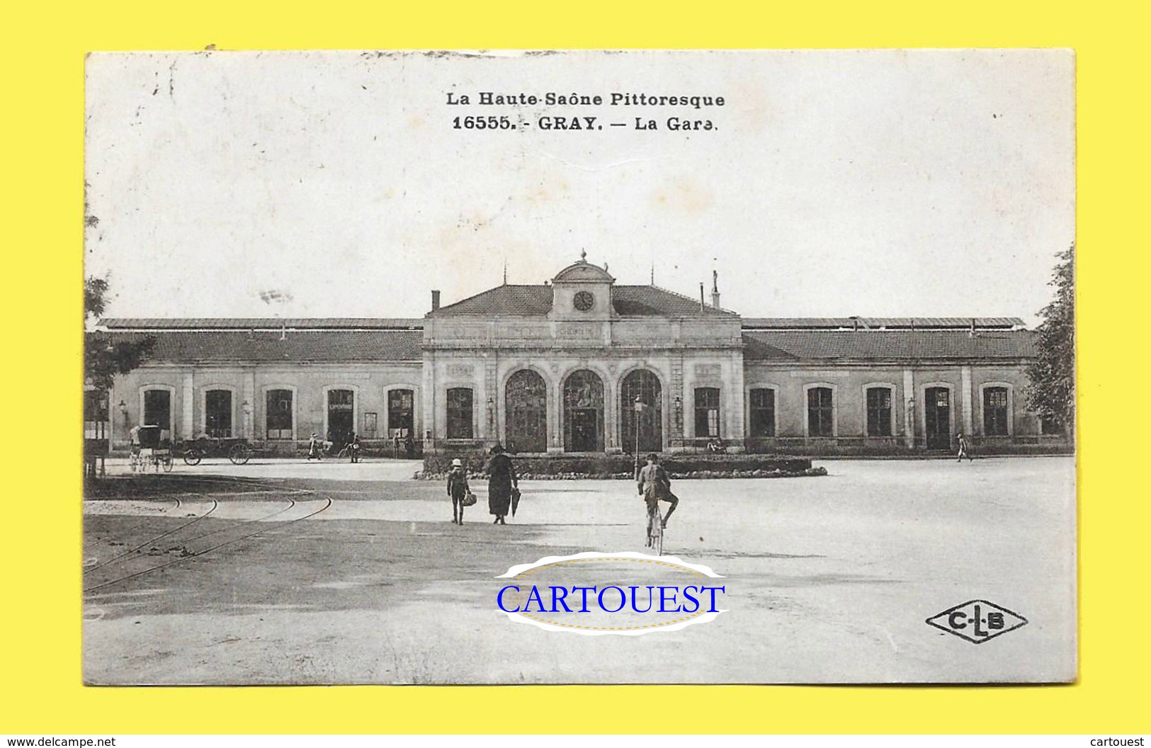 CPA 70 GRAY La GARE De L Est En 1927 ( Peu Commune ) - Gray