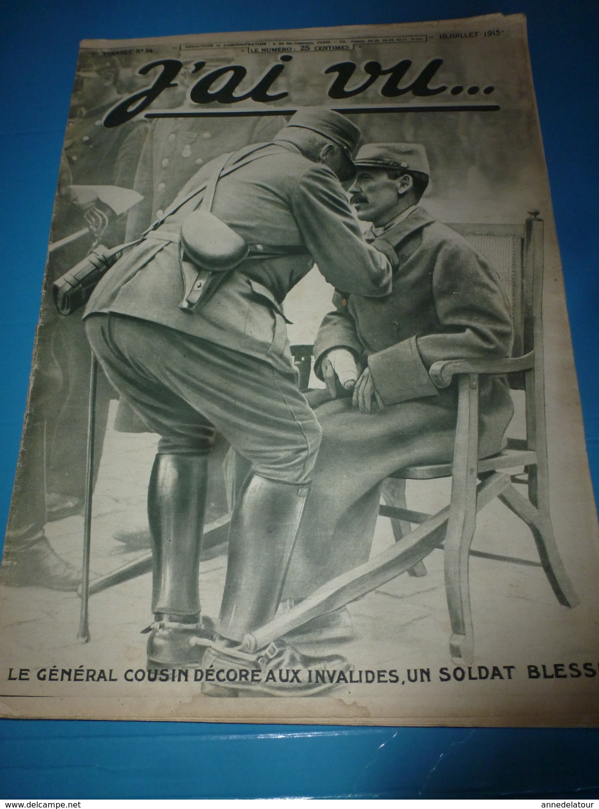 1915 J'AI VU: Metzeral;Venizelos;FRENCH-DAY;Téléphone De Campagne:Au Creusot; La Tour Des Templiers Près De Nieuport - Français