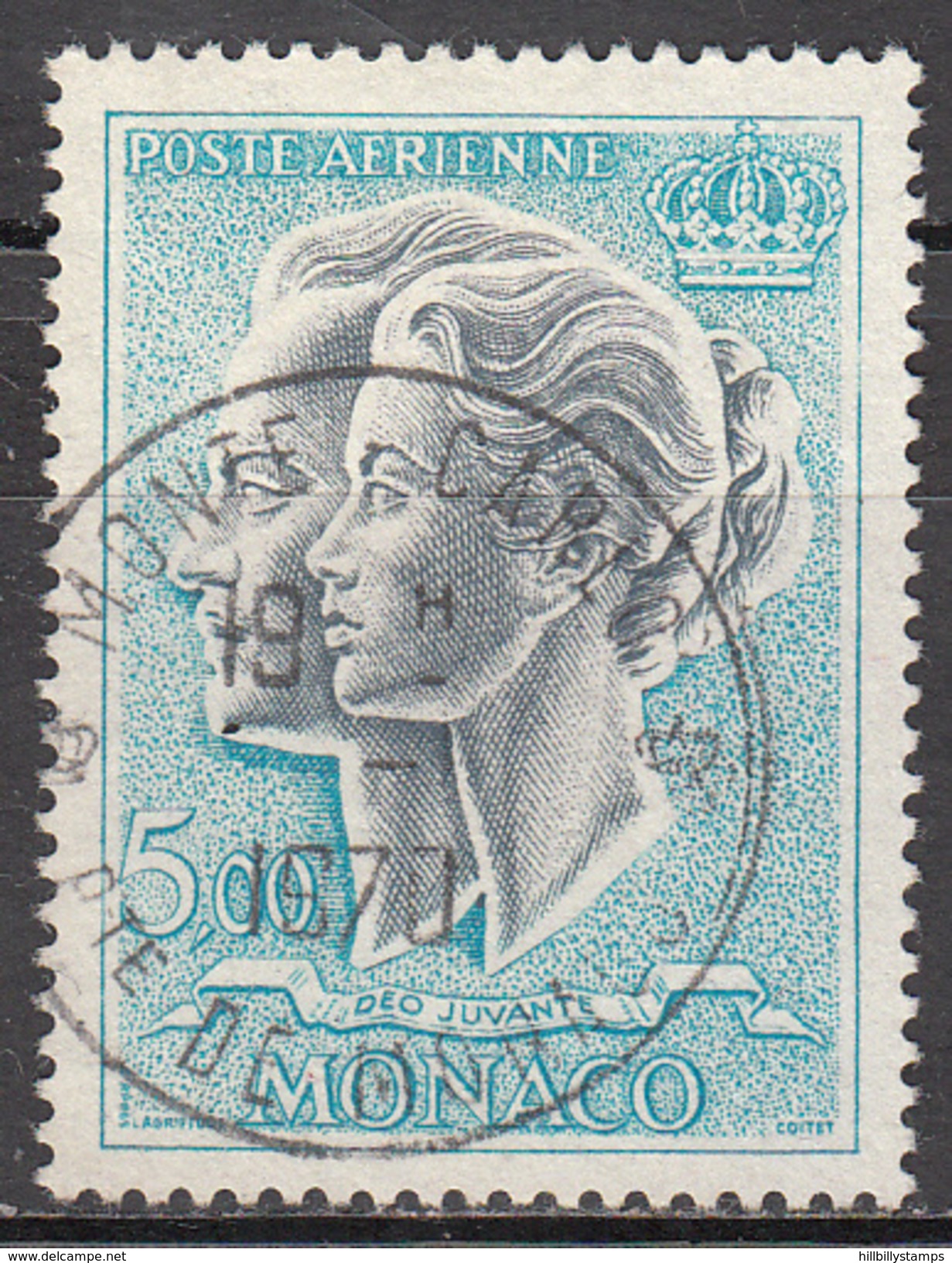 MONACO      SCOTT NO. C71     USED      YEAR  1966 - Oblitérés
