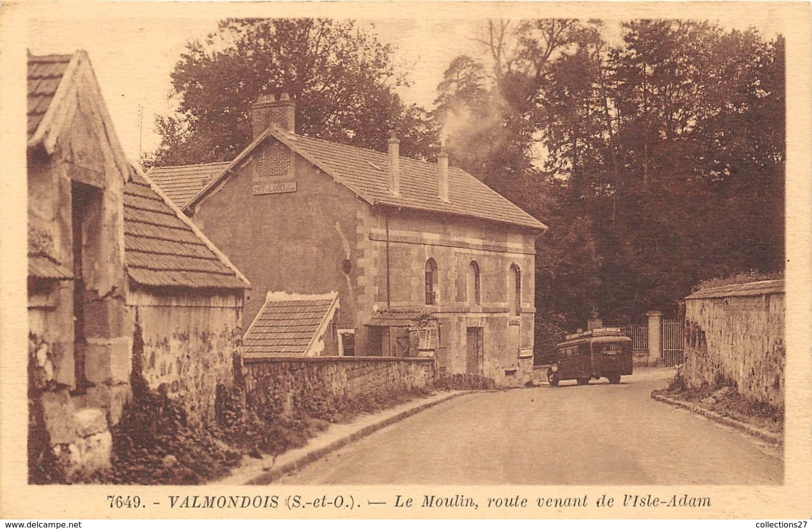 95-VALMONDOIS- LE MOULIN , ROUTE VENANT DE L'ISLE ADAM - Valmondois