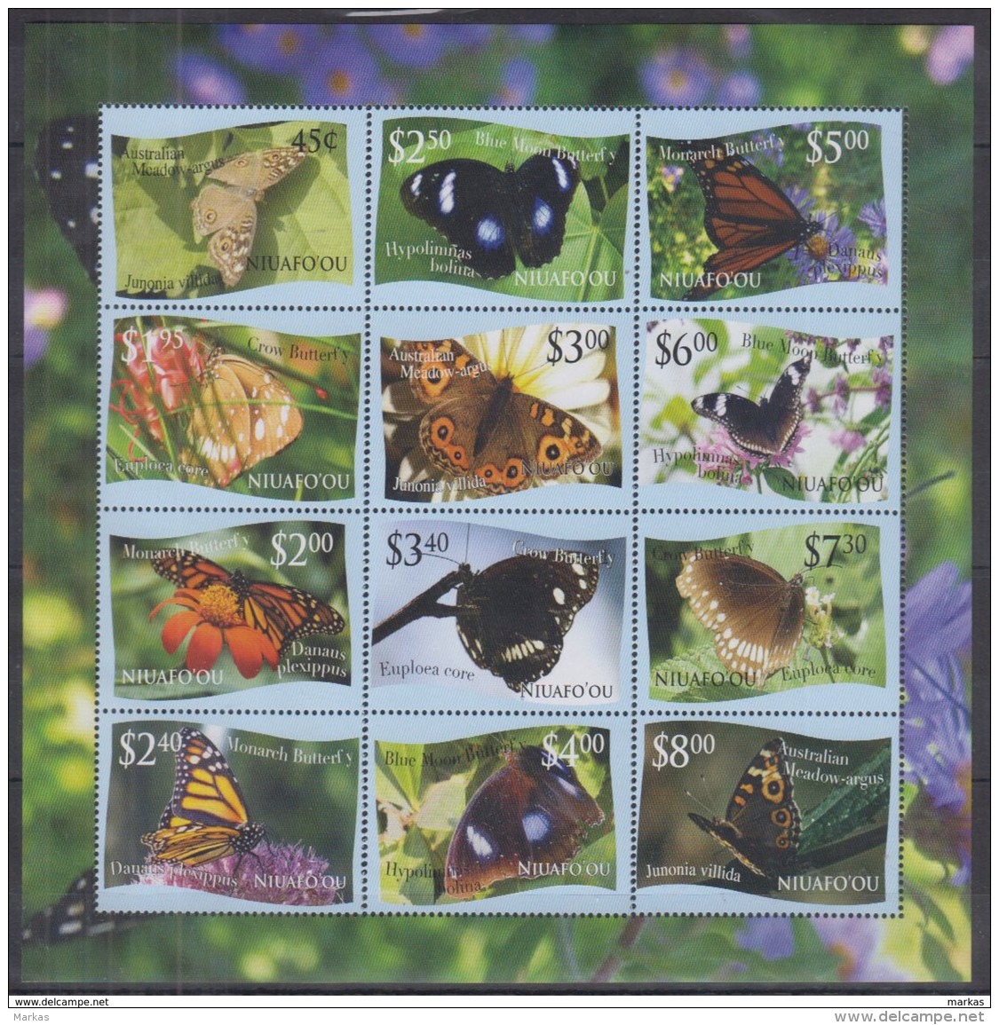 E46. Niuafo'ou - MNH - Insects - Butterflies - Papillons