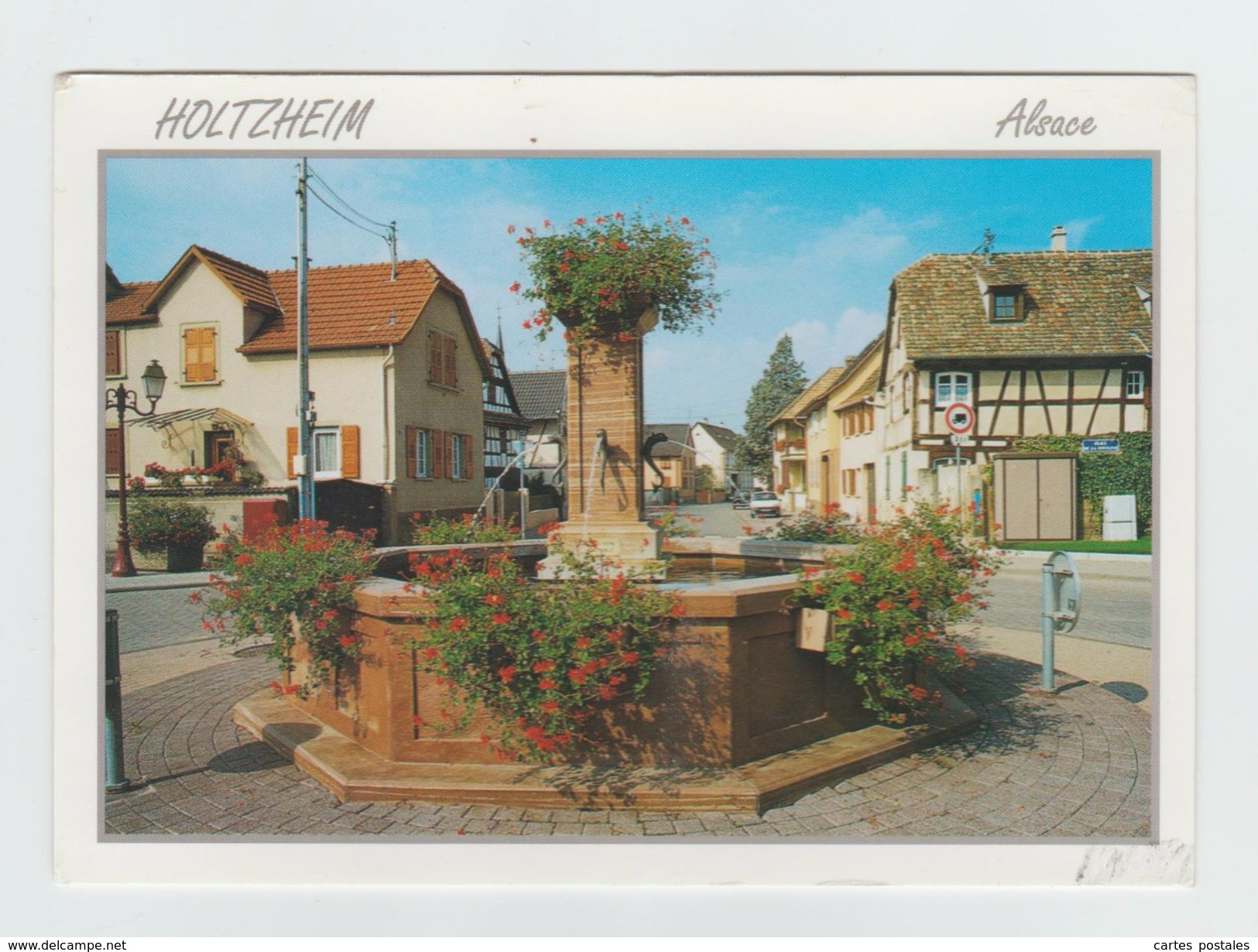 HOLTZHEIM La Place Et La Fontaine - Other & Unclassified