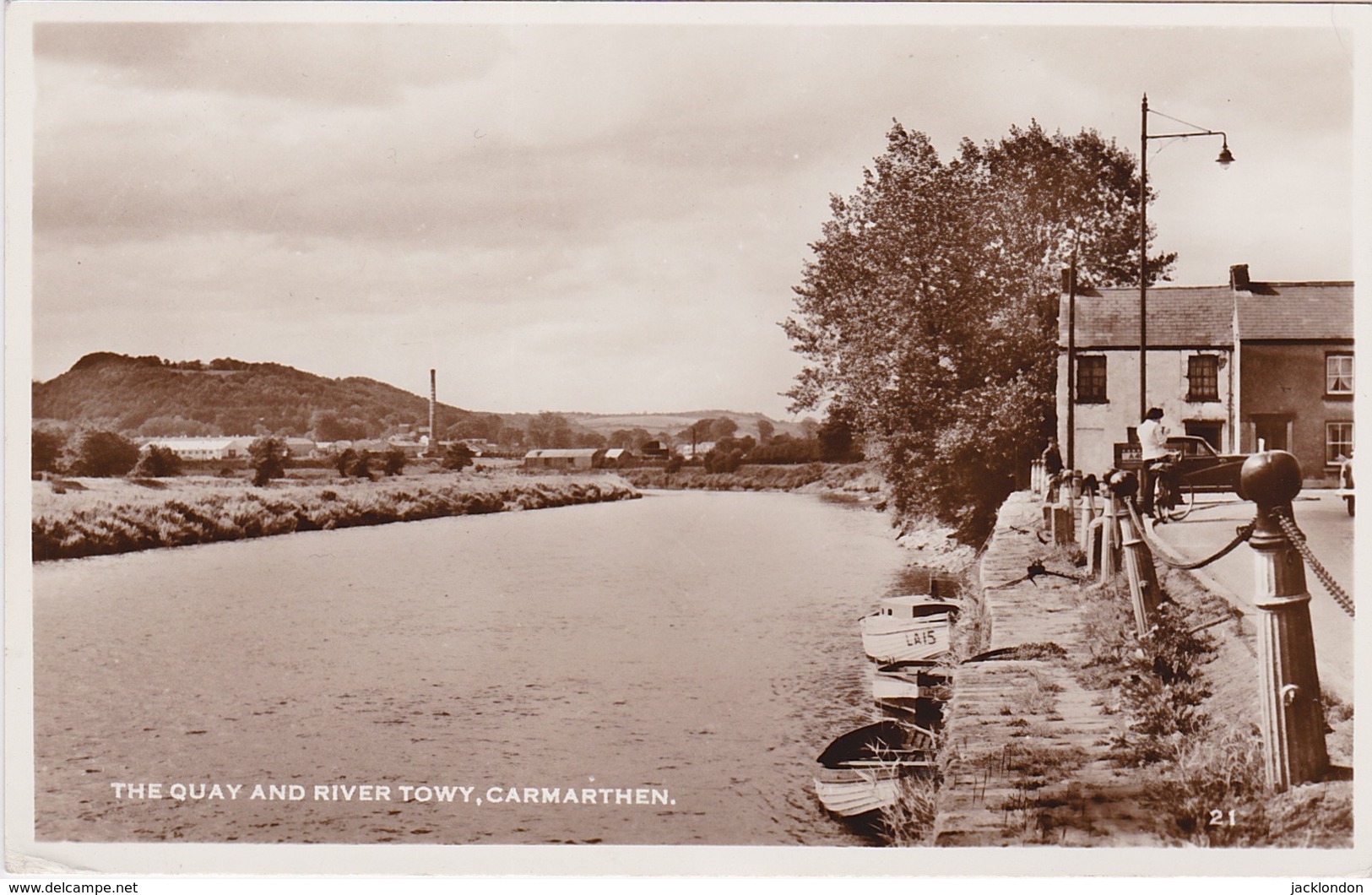 UNITED KINGDOM WALES  PAYS DE GALLES CARMARTHEN The Quay And RiverTowy - Carmarthenshire