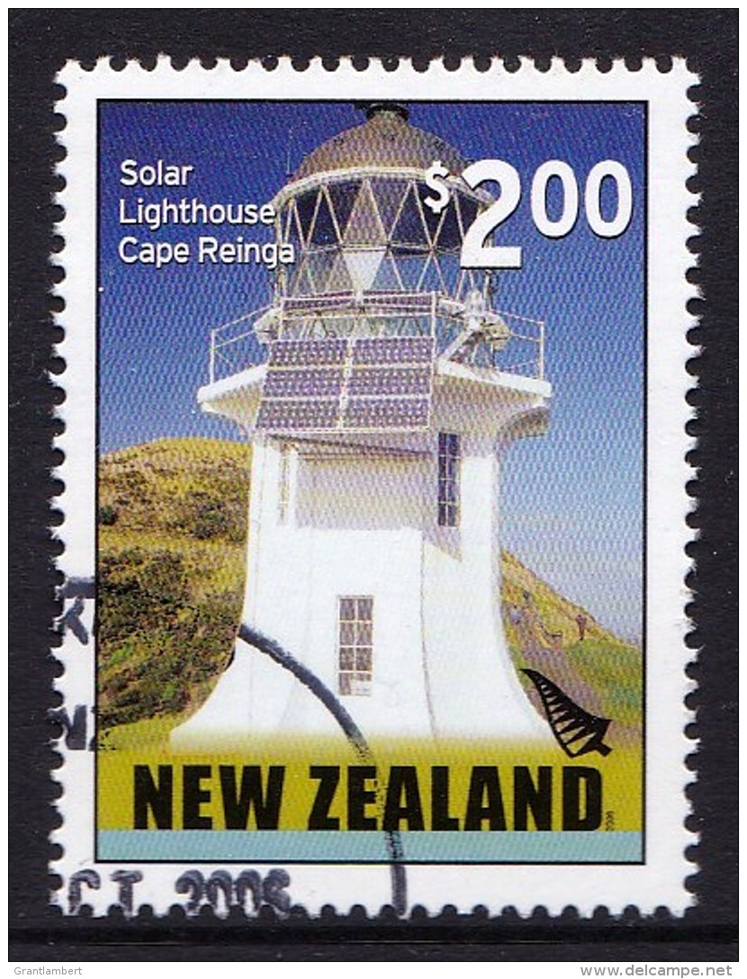 New Zealand 2006 Solar Lighthouse Cape Reinga $2 CTO - - - Used Stamps