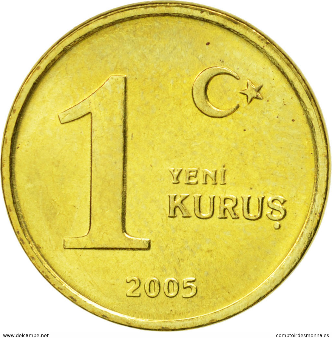 Monnaie, Turquie, New Kurus, 2005, Istanbul, SUP, Aluminum-Bronze, KM:1164 - Turquie