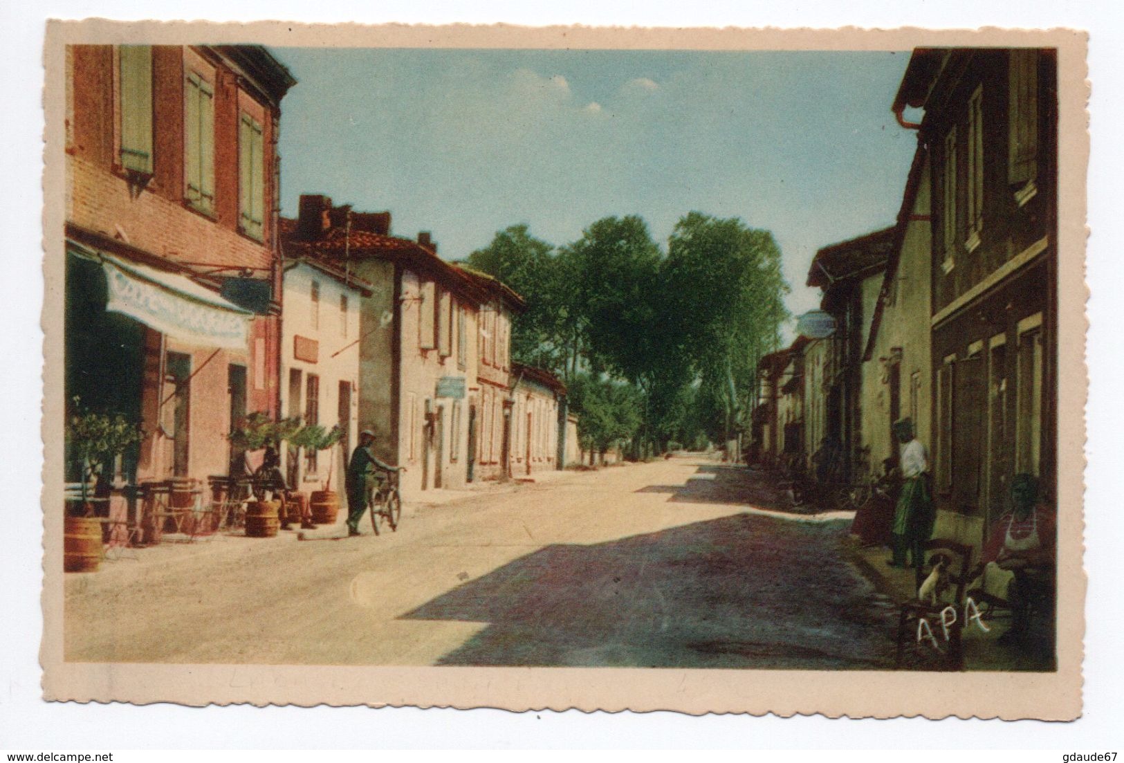 LABASTIDE SAINT PIERRE (82) - LA RUE PRINCIPALE - Labastide Saint Pierre