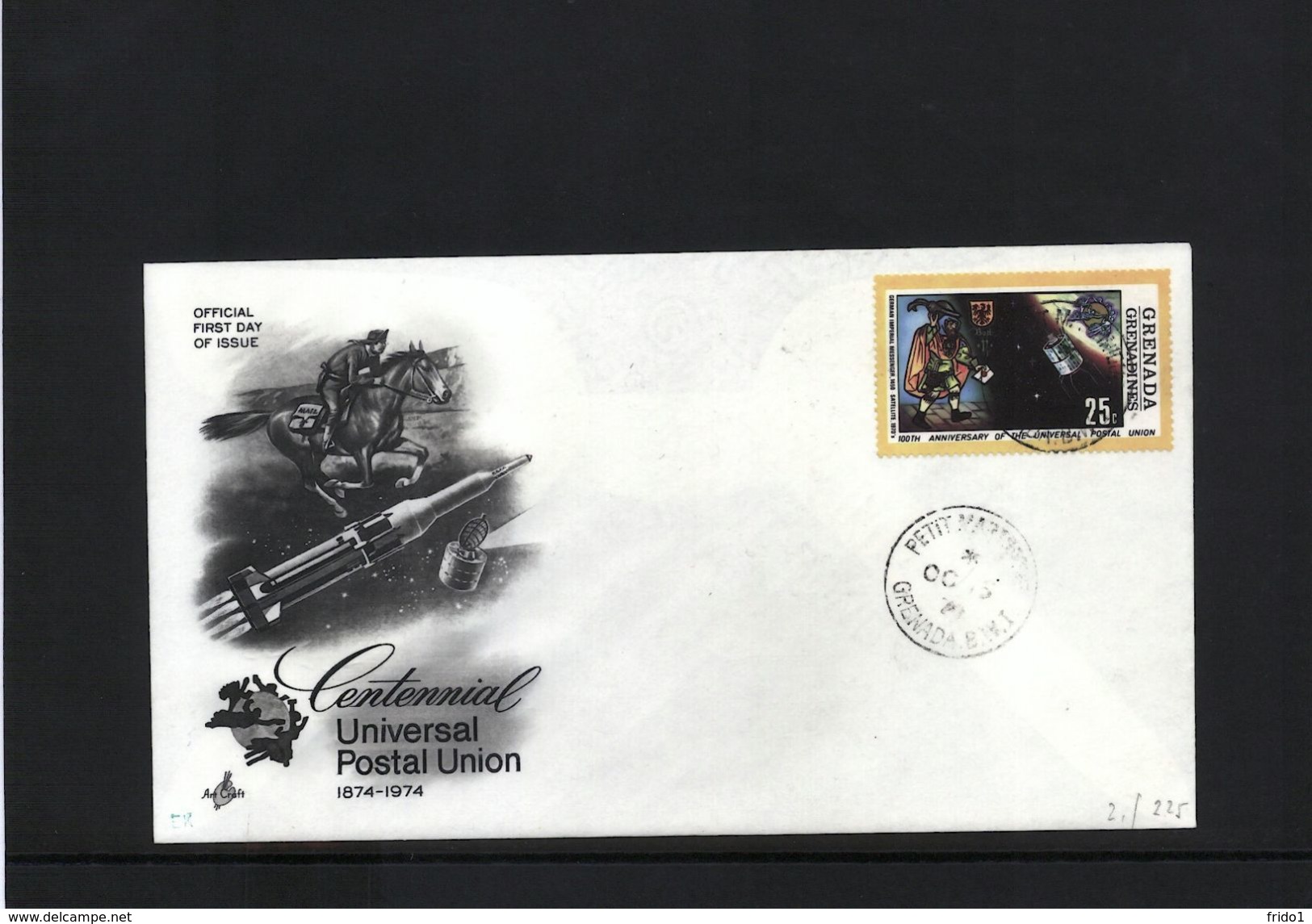 Grenada 1974 Raumfahrt / Space -  UPU  FDC - Amérique Du Sud