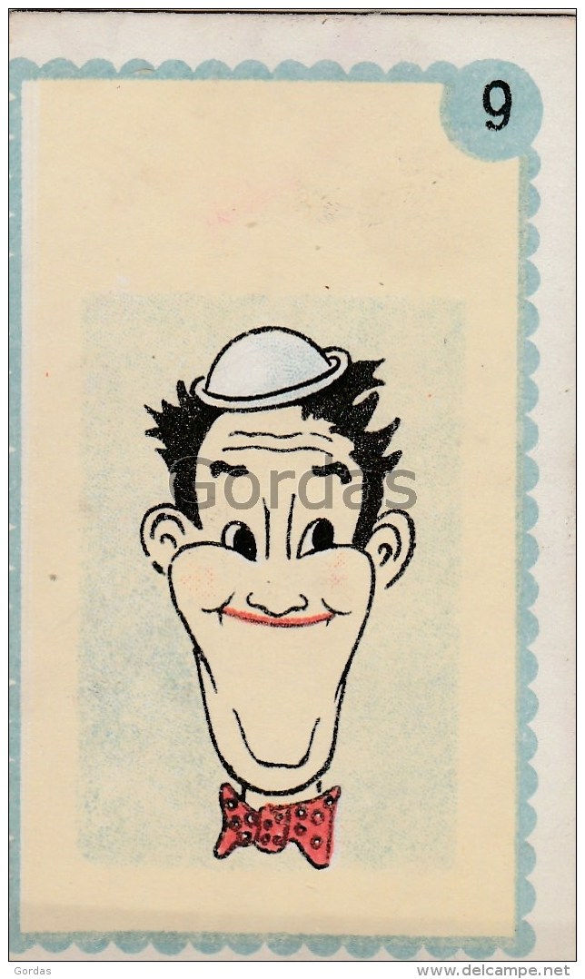 Holywood Star Paradis Card - Stan Laurel - 55x90mm - Autres & Non Classés