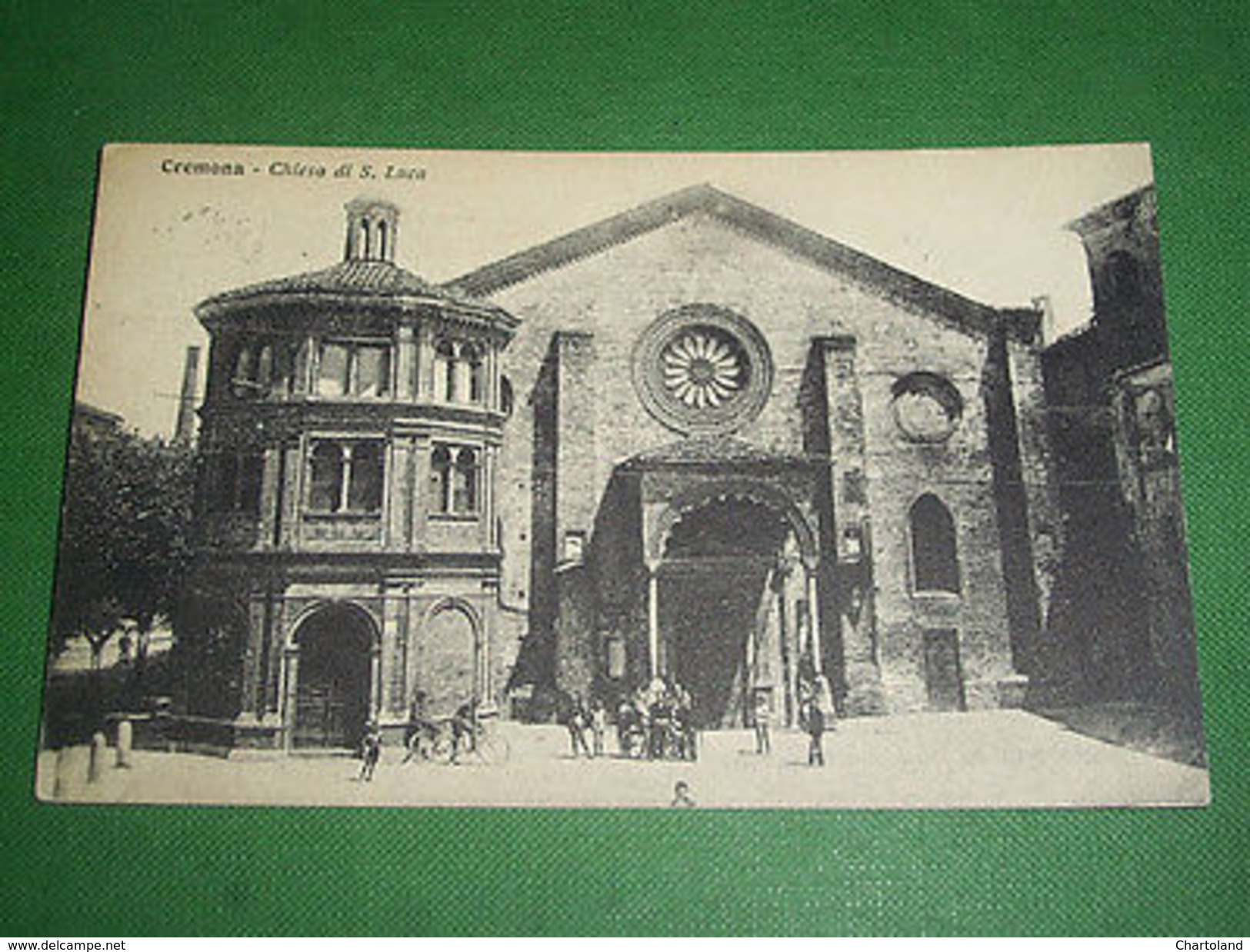 Cartolina Cremona - Chiesa Di S. Luca 1927 - Cremona