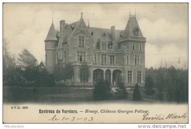 BE VERVIERS /  Heusy Château Georges Peltzer / - Verviers