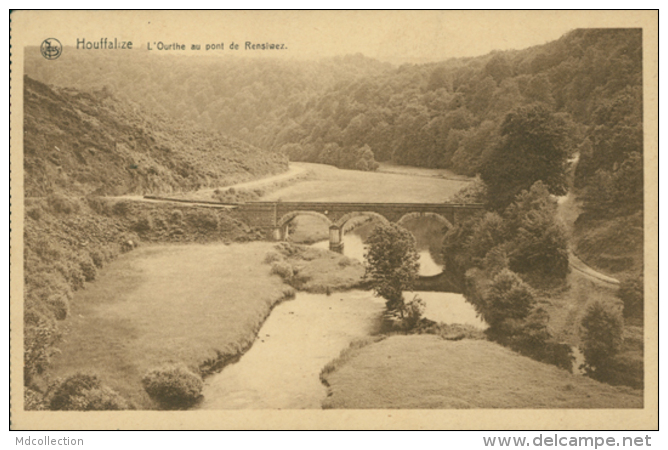 BE HOUFFALIZE / L'Ourthe Au Pont De Rensiwez / - Houffalize