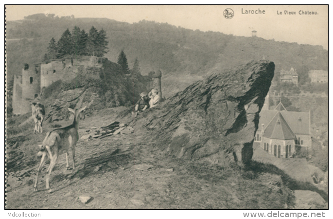 BE LA ROCHE / Le Vieux Château / - La-Roche-en-Ardenne