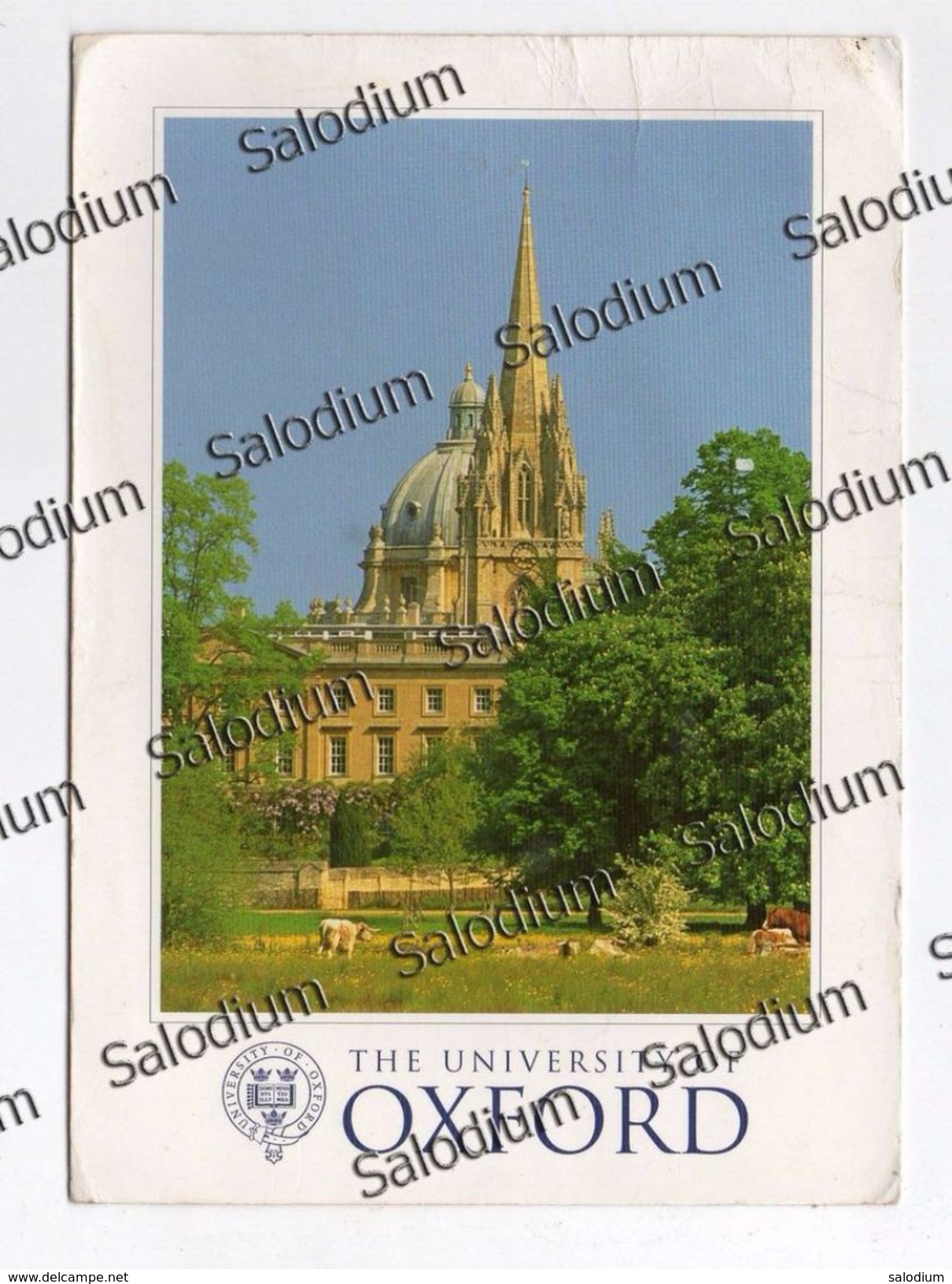 The Univeristy Of OXFORD - Storia Postle - XXL Card - Big Format - Other & Unclassified