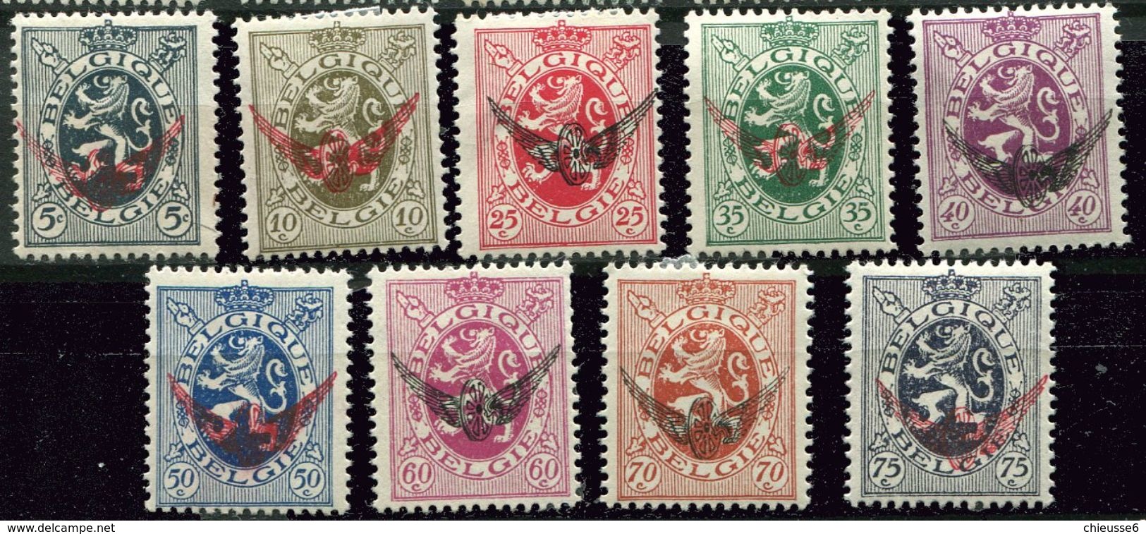 Belgique * Service N° 7 à 15 - - Unused Stamps