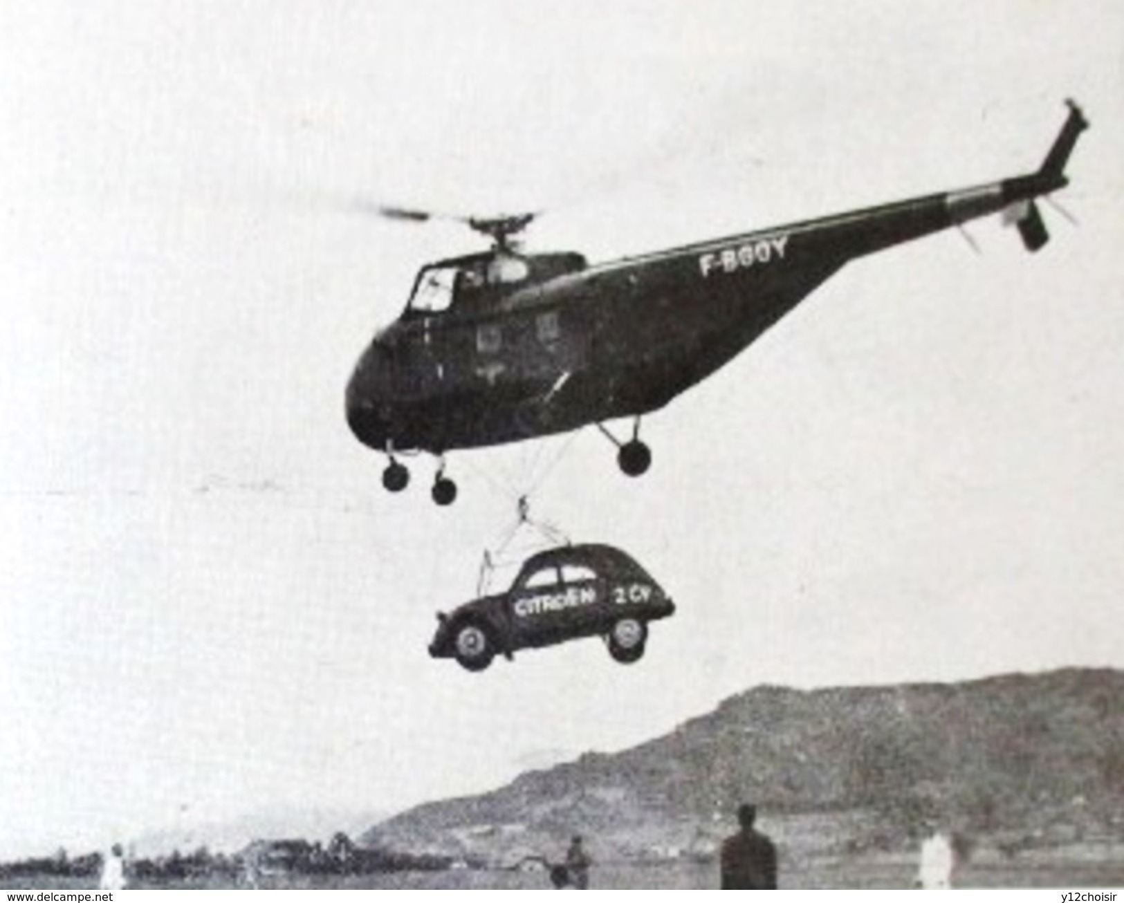 LIVRET 1954 LES HELICOPTERES 2 CV CITROEN BIBLIOTHEQUE DU TRAVAIL BT 285 - Hubschrauber