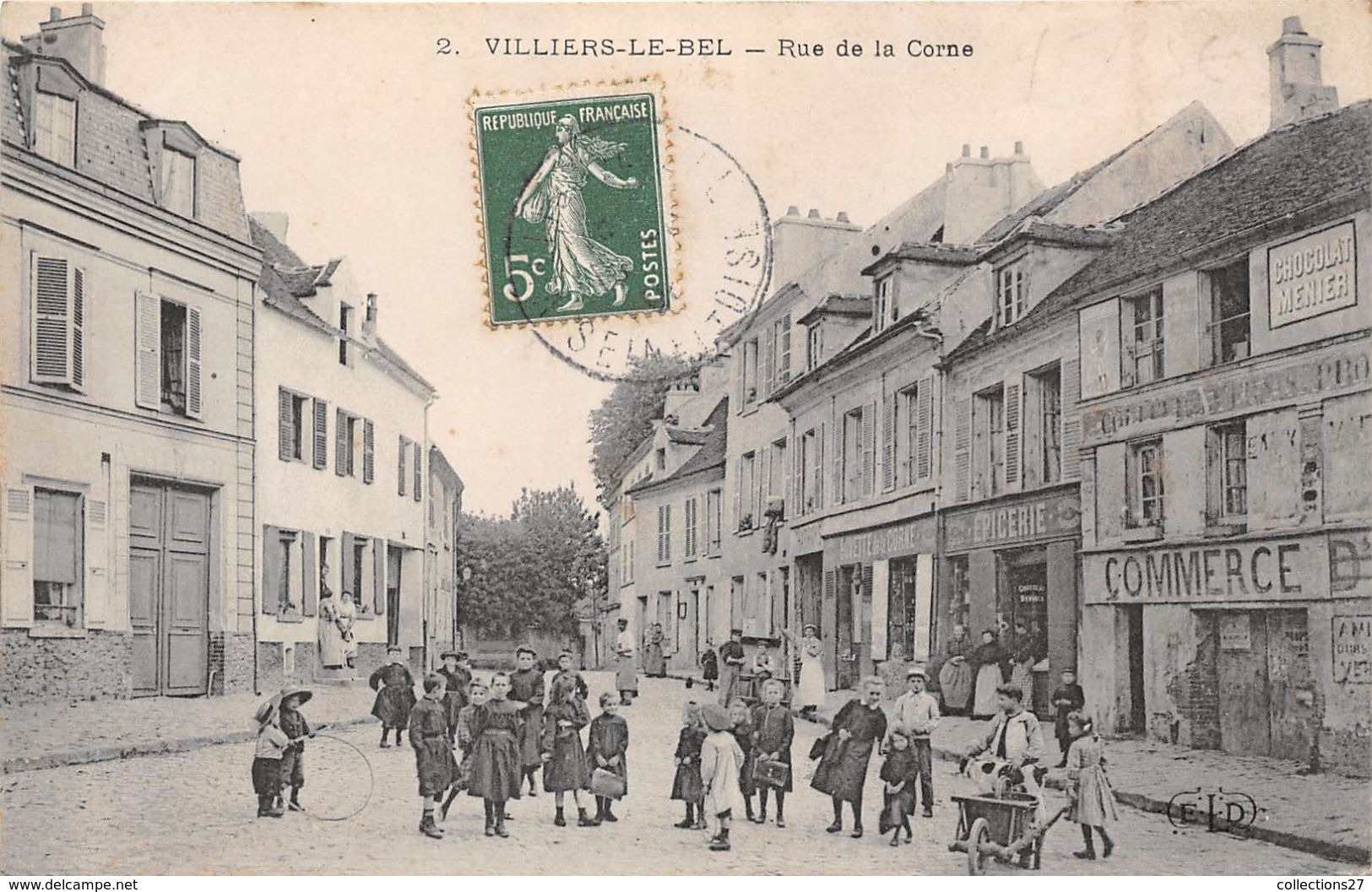 95-VILLIERS-LE-BEL- RUE DE LA CORNE - Villiers Le Bel