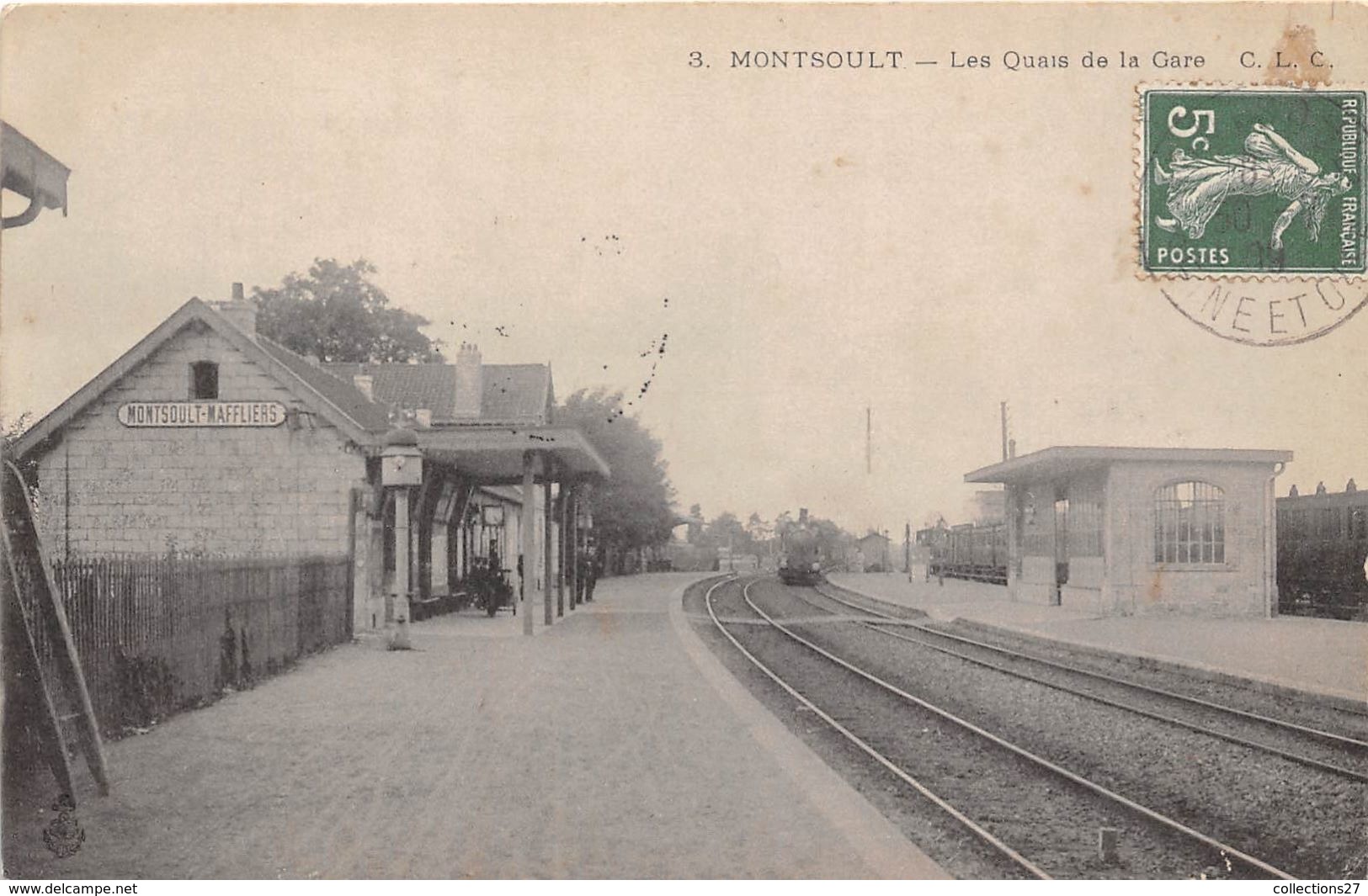 95-MONTSOULT- LES QAUIS DE LA GARE - Montsoult