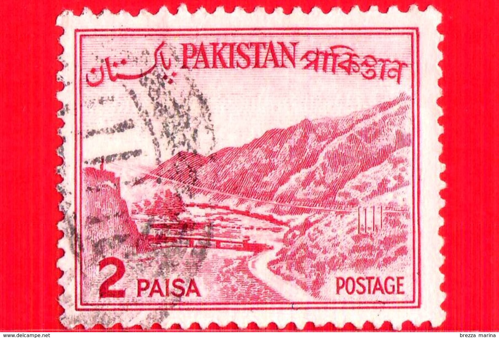 PAKISTAN - Usato - 1961 - Montagne - Paesaggi - Khyber Pass - 2 - Pakistán