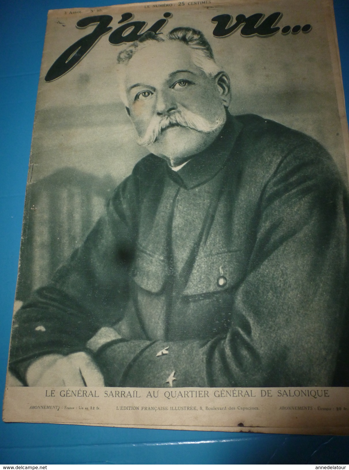 1916 J'AI VU:Les Petits Serbes;Lausanne; Juifs Au Mur Des Lamentations;SUVLA; Les Chiens Héroïques A La CROIX-ROUGE;etc - Français