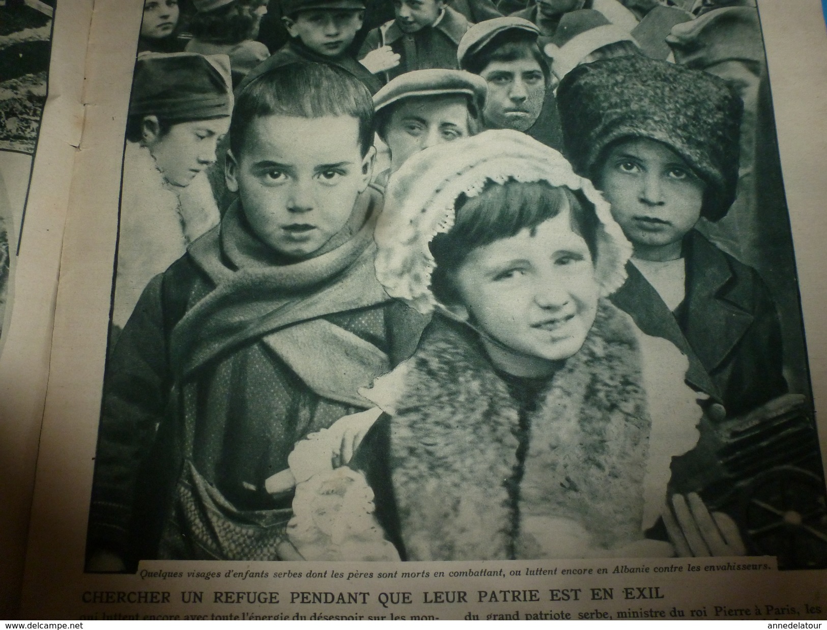 1916 J'AI VU:Les Petits Serbes;Lausanne; Juifs Au Mur Des Lamentations;SUVLA; Les Chiens Héroïques A La CROIX-ROUGE;etc - French