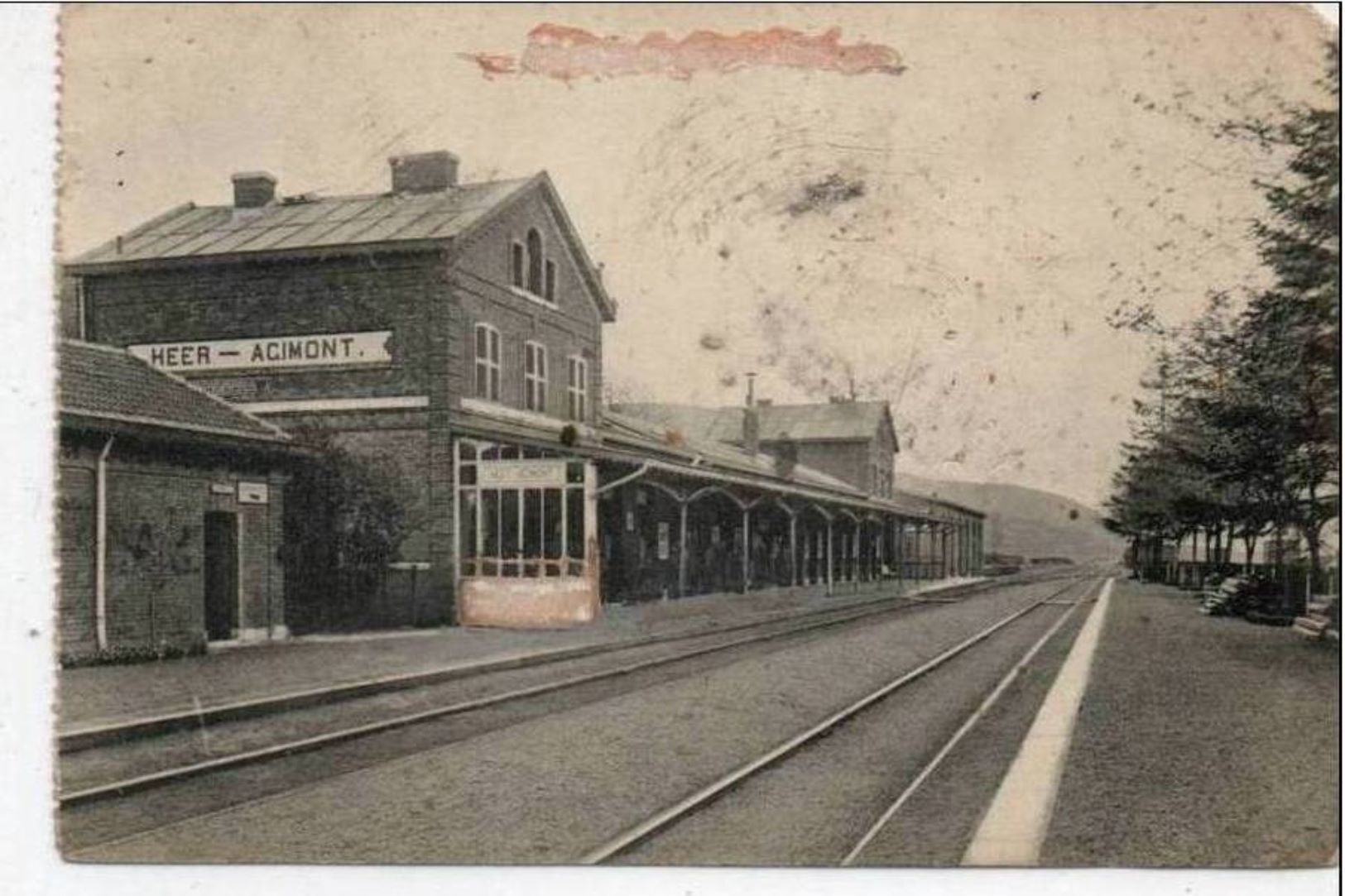 HEER - AGIMONT - Station Gare - Frontiere De France A Givet - Hastière